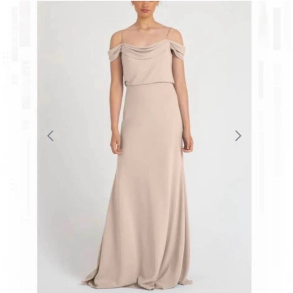 Jenny Yoo Sabine Dress crepe de chine size 4